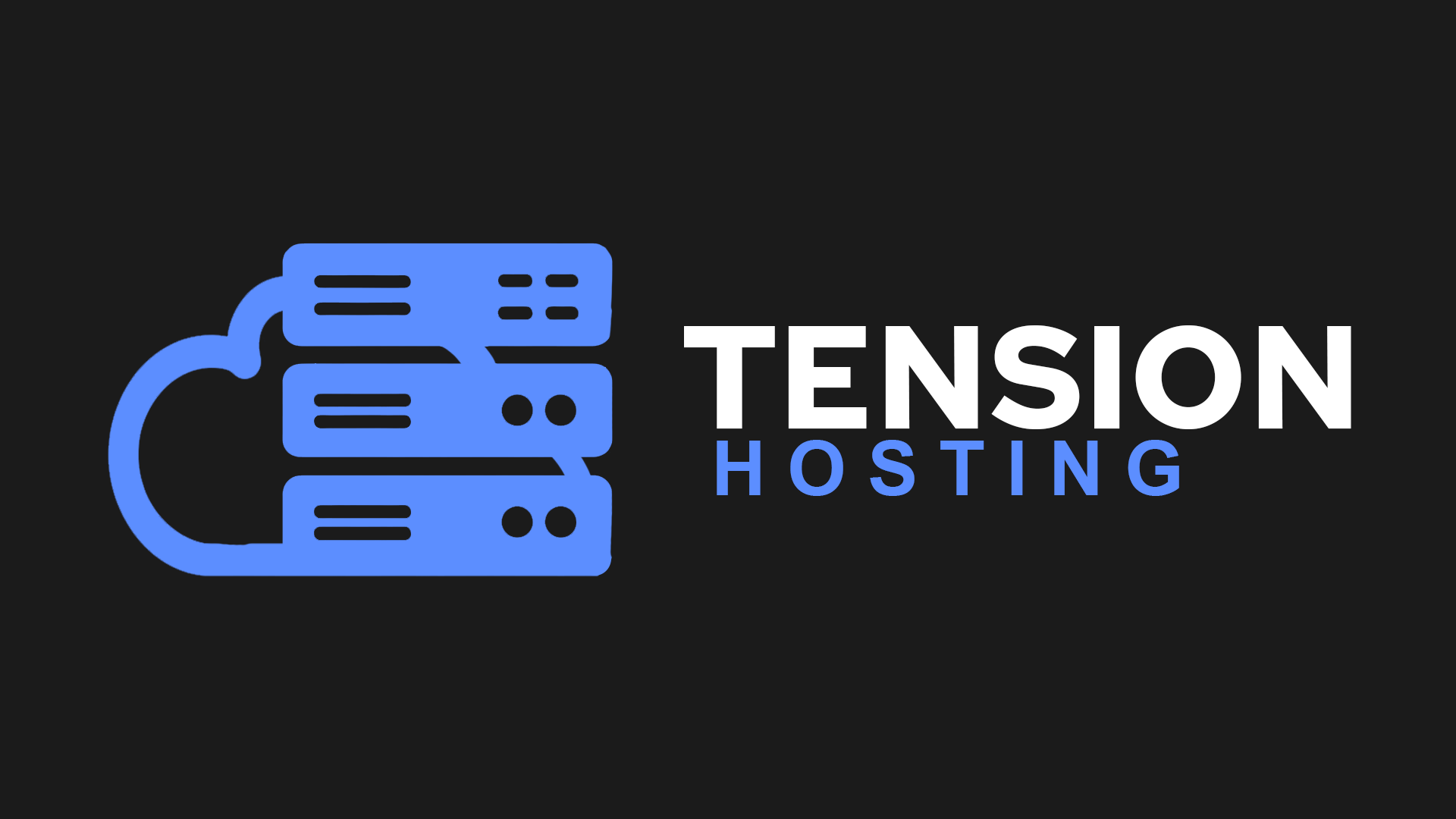 Tension Hosting Logo